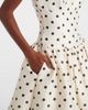 Self-Portrait Self-Portrait Polka-dot taffetta corset dress - 5