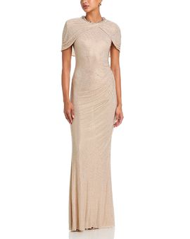 Self-portrait Self-Portrait Rhinestone Cape Gown