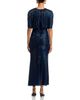 Self-portrait Self-Portrait Rhinestone Cape Sleeve Midi Dress - 4