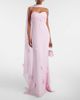 Self-Portrait Self-Portrait Scarf-detail georgette gown - 2