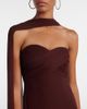 Self-Portrait Self-Portrait Scarf-detail jersey gown - 4