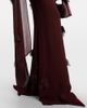 Self-Portrait Self-Portrait Scarf-detail jersey gown - 5