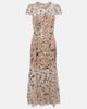 Self-Portrait Self-Portrait Sheer sequined cocktail dress - 1