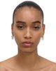 Self-portrait Self-Portrait Small Crystal Hoop Earrings - 3