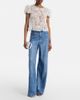 Self-Portrait Self-Portrait Striped wide-leg jeans - 2