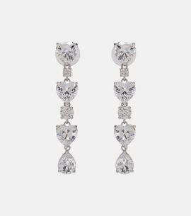 Self-Portrait Self-Portrait Tiered embellished earrings