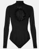 Self-Portrait Self-Portrait x Christopher Kane lace-trimmed cutout bodysuit - 1