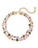 Self-portrait Self Portrait Multi Crystal Layered Necklace, 14.9-18.8 - 1