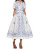 Self-Portrait Women's Bandana Embroidered Midi Dress - 2