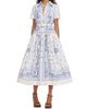 Self-Portrait Women's Bandana Embroidered Midi Dress - 3