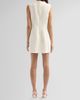 Self-Portrait Women's Bouclé V-Neck Shift Mini Dress - 3