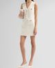 Self-Portrait Women's Bouclé V-Neck Shift Mini Dress - 4