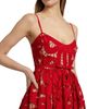 Self-Portrait Women's Bow Embroidered Cotton Midi-Dress - 6