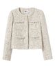 Self-Portrait Women's Embellished Bouclé Collarless Jacket - 1