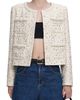 Self-Portrait Women's Embellished Bouclé Collarless Jacket - 3