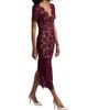 Self-Portrait Women's Floral Lace V-Neck Midi-Dress - 2