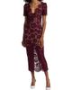 Self-Portrait Women's Floral Lace V-Neck Midi-Dress - 3