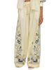 Self-Portrait Women's Floral Organza Wide-Leg Drawstring Pants - 4