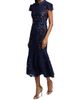 Self-Portrait Women's Guipure Lace Belted Midi-Dress - 2