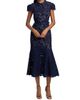 Self-Portrait Women's Guipure Lace Belted Midi-Dress - 3