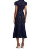Self-Portrait Women's Guipure Lace Belted Midi-Dress - 5