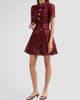 Self-Portrait Women's Lace Mini Shirtdress - 4