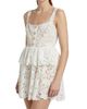 Self-Portrait Women's Lace Tiered Peplum A-Line Minidress - 4