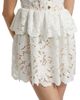 Self-Portrait Women's Lace Tiered Peplum A-Line Minidress - 6