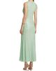 Self-Portrait Women's Mint Rhinestone Mesh Maxi Dress - 5