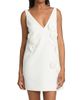 Self-Portrait Women's Paillette-Embellished Flower-Appliqué Minidress - 3