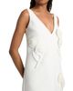 Self-Portrait Women's Paillette-Embellished Flower-Appliqué Minidress - 6
