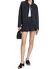 Self-Portrait Women's Pleated Suede Miniskirt - 2