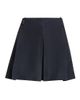 Self-Portrait Women's Pleated Suede Miniskirt - 8