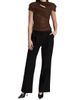 Self-Portrait Women's Rhinestone Cutout Mesh Top - 2