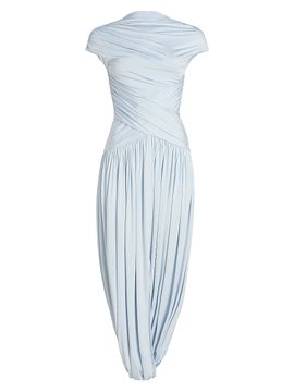light pink mermaid prom dress Simple Prom Dress main image 1