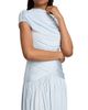 Self-Portrait Women's Ruched Twist-Front Jersey Midi-Dress - 6