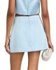 Self-Portrait Women's Sequin Flower Satin Miniskirt - 5