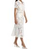 Self-Portrait Women's Tie-Waist Lace A-Line Midi-Shirtdress - 2