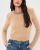 Self Portrait Self Portrait Beaded Knit Sweater Brown - 2