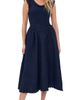Self Portrait Self Portrait Boucle Midi Dress Navy - 1