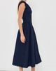 Self Portrait Self Portrait Boucle Midi Dress Navy - 4