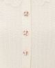 Self Portrait Self Portrait Lace Trim Mini Dress Cream - 6