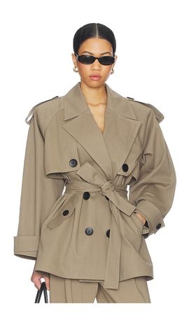 SELMACILEK SELMACILEK Khaki Terra Trenchcoat