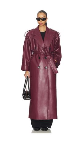 SELMACILEK SELMACILEK Leather Trenchcoat