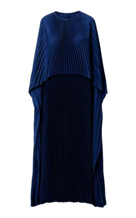 SemSem SemSem Engineered Plissé Bustier Maxi Dress