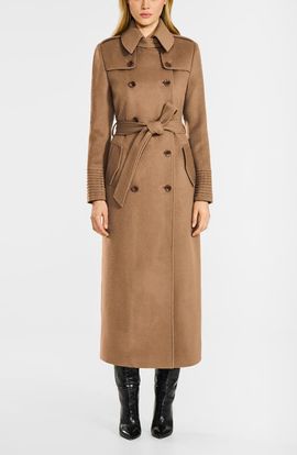SENTALER SENTALER Baby Alpaca Maxi Trench Coat