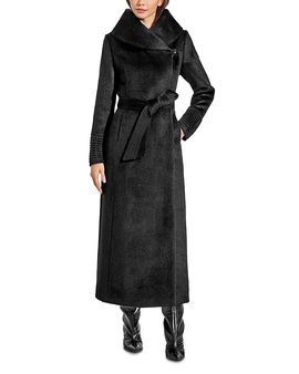 Sentaler Sentaler Boucle Alpaca Long Hooded Coat