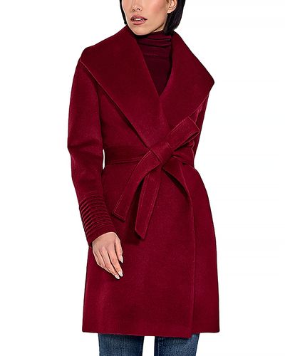 Sentaler Sentaler Shawl Collar Wrap Coat