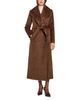 Sentaler Sentaler Textured Suri Alpaca & Wool Shawl Collar Wrap Coat - 2