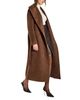 Sentaler Sentaler Textured Suri Alpaca & Wool Shawl Collar Wrap Coat - 4